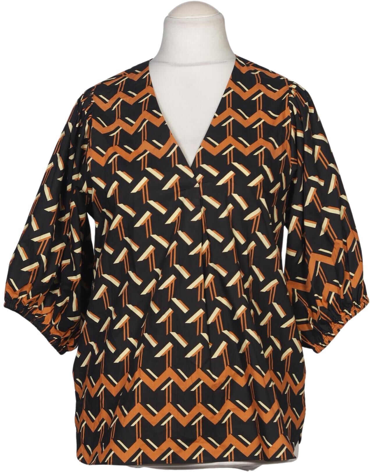 Second Female Damen Bluse, Mehrfarbig, Gr. L, Baumwolle - Second Hand