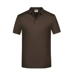 Basic Polo-Shirt "JN792" - L - brown