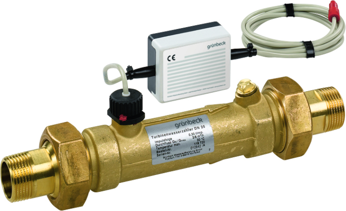 Grünbeck TWZ DN 20/Ms/EM/0,33 l/Imp/QN2/GD/IT 119780 Ms, 0,33 l/Impuls, QN 2
