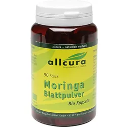 MORINGA BLATTPULVER Bio Kapseln 90 St Kapseln