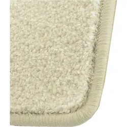 Karat, Teppich, VeloursBettumrandungCreme, 2x 67 x 140 cm und 67 x 250 cm (140 x 67 cm)