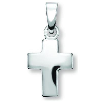 Kettenanhänger ONE ELEMENT "Kreuz Anhänger aus 925 Silber", silber, Schmuckanhänger, Damen, Silber 925 (Sterlingsilber), Kettenanhänger, Symbolische Note – harmonisch gestaltet mit Liebe zum Detail