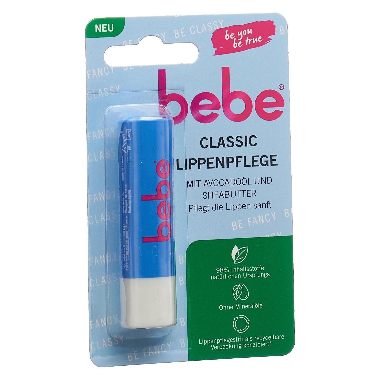 Bebe Lipstick Classic Stick (Lippenbalsam, Lippenpflege Stick, 4.90 g) (054944)