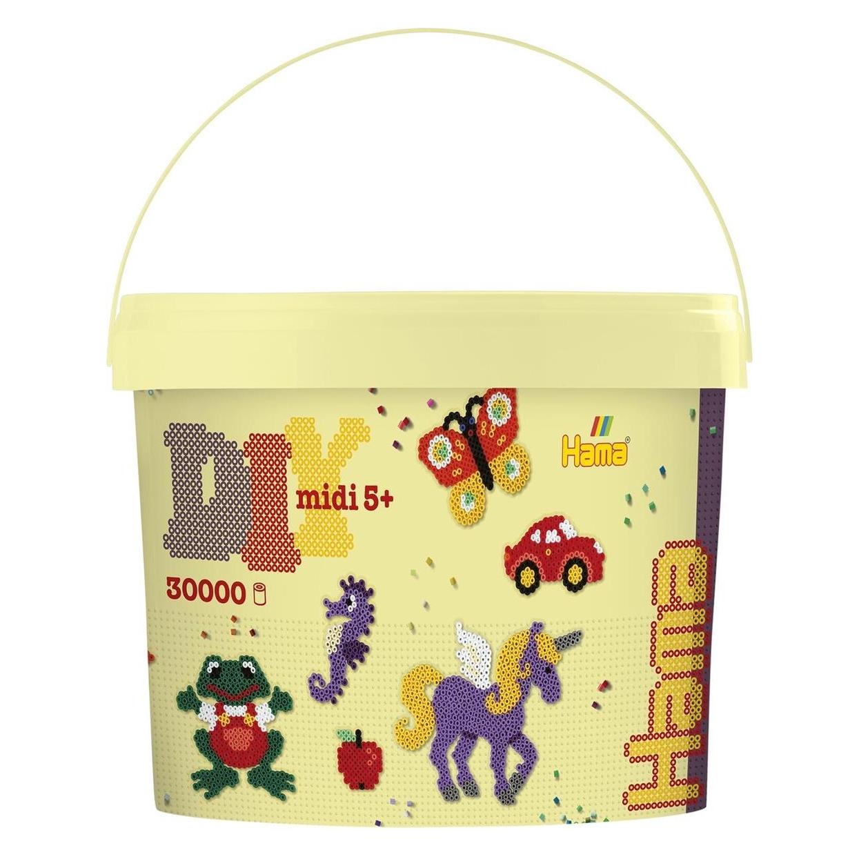 Toymax Hama midi perler 30.000stk. +3 plader, jul (181-301)