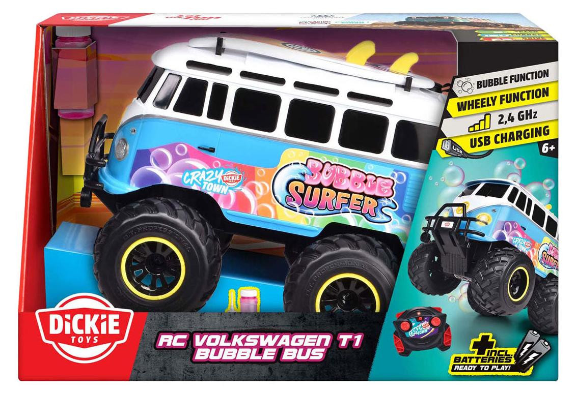 Dickie Toys RC Volkswagen T1 Bulli Busje met 2,4 GHz besturing