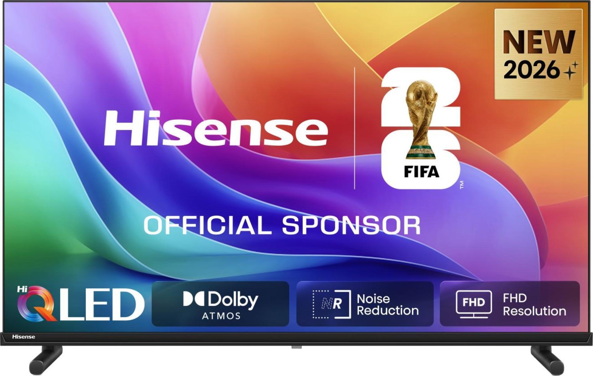 Hisense 50 '' A5DS | Hi-QLED Smart TV FHD 60 Hz, 127 cm (50"), 1920 x 1080 Pixel, DLED, Smart-TV, WLAN, Schwarz