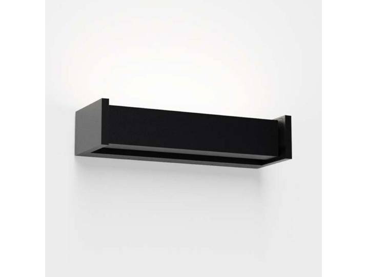 IP44.de Wandaußenleuchte slat one - Schwarz (deep black) Clean,