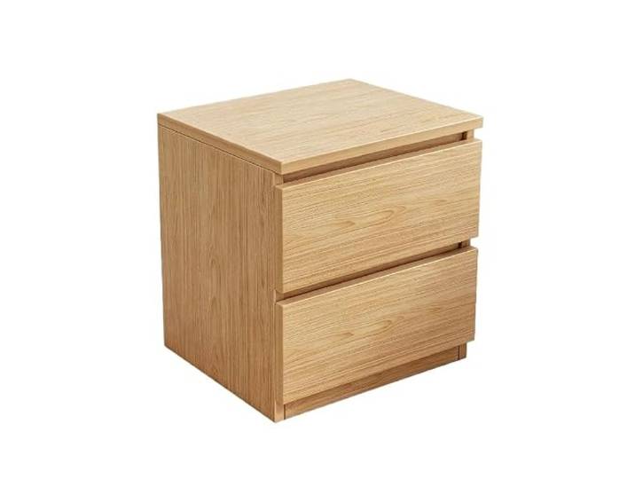 LIRHIQYGF Nachttisch, Nachttisch, Aufbewahrungsschublade, offenes Regal Minimalistischer Nachttisch mit Größen-/Farboptionen, offenem Regal, tiefen Schubladen, wasserabweisender Oberfläche und