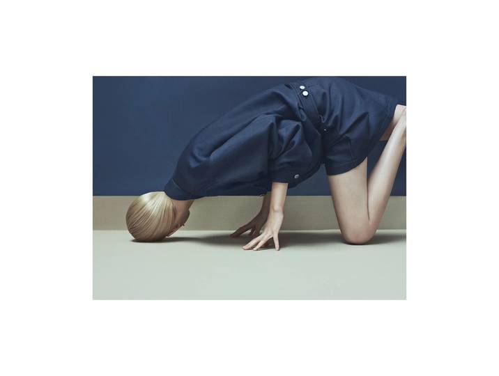 Paper Collective Poster In Deep Blue 50x70 cm