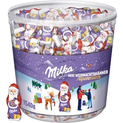 Milka Mini Weihnachtsmänner Alpenmilch Schokolade (1,54 kg)