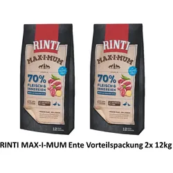 Rinti Max-i-mum Ente | 24kg Vorteilspackung