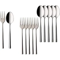 Villeroy & Boch Piemont Kaffeebesteck Bundle, Besteck, Silber