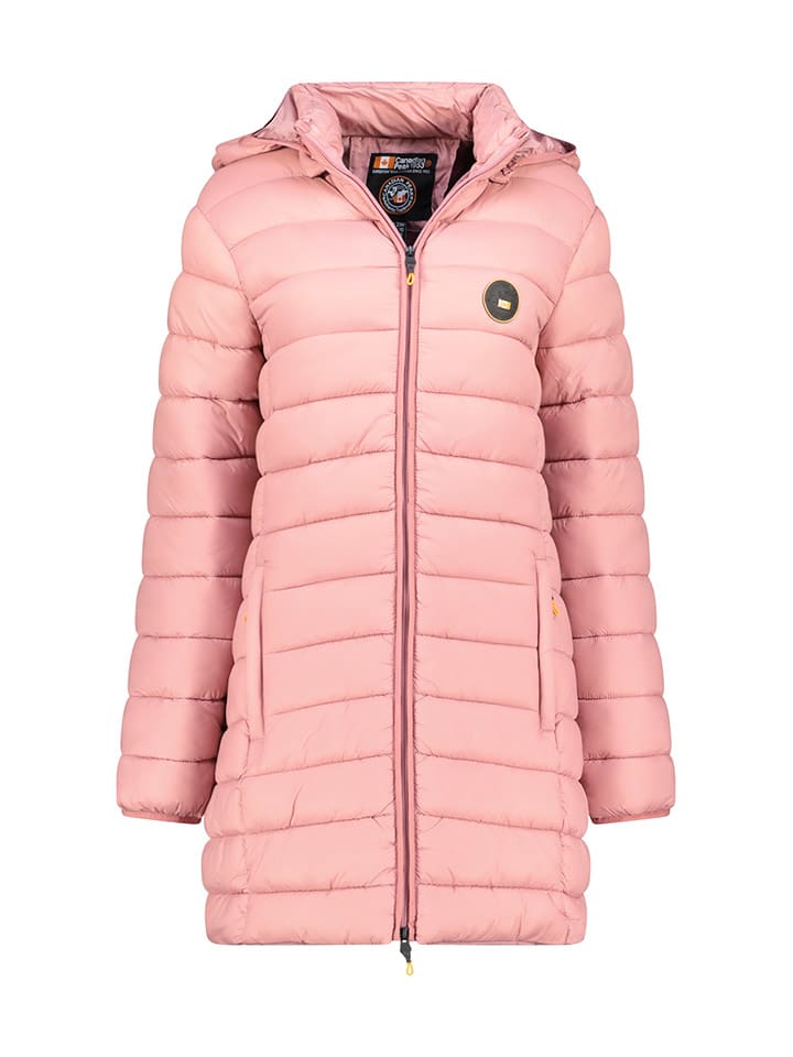 Canadian Peak Steppmantel "Atikamapeak" in Rosa - S