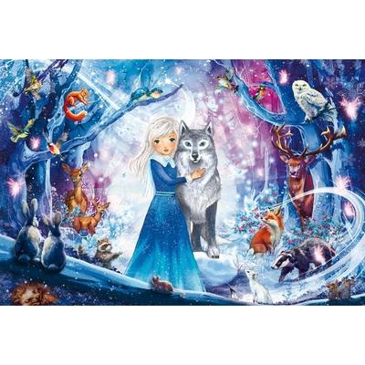Prinzessin im Winterwald