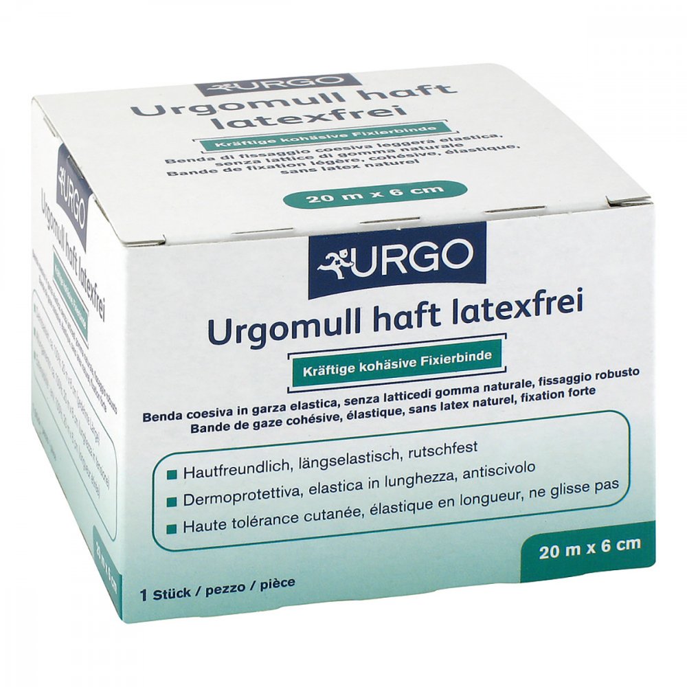 Urgo GmbH Urgomull haft latexfrei 6 cmx20 m 01832211