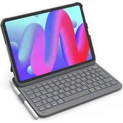 Inateck Keyboard iPad 2007 gray (BK2007 gray) (DE), Tablet Tastatur, Grau