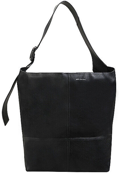 AMI PARIS Ledertasche - Umhängetasche  ETIENNE schwarz EG