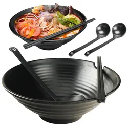 Dayshake Nudelschüssel-Set – 2 Sets – Nudeln Ramen-Geschirr – Nudelschüssel – Japanische Ramen-Schüssel