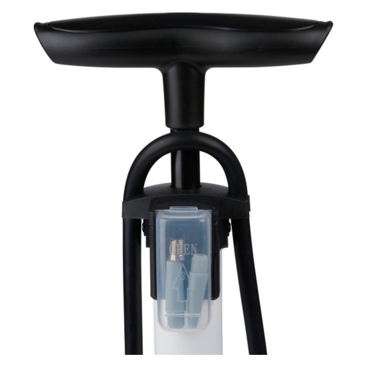 Dunlop Fahrrad-Fusspumpe mit digitaler Anzeige (67149113)