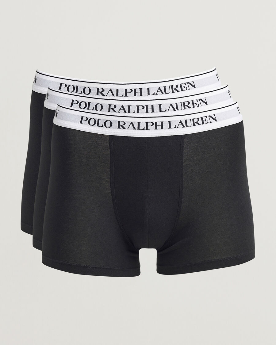 Polo Ralph Lauren 3-Pack Trunk Black men L Sort