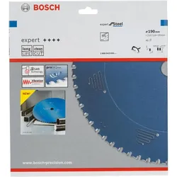 Bosch Sägeblatt, Expert for Steel, 190X20X2,0mm Z40