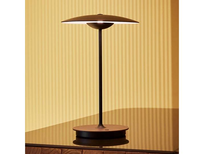 Ginger 20M tafellamp Portable Oak - MARSET - Woonkamer - Designer - Hout - Met lampenkap