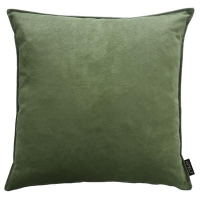 Dekokissen APELT "Magnus", grün (grün, unifarben), B:45cm H:5cm L:45cm, Polyester, Dekokissen_Sitzkissen_Kissenhüllen