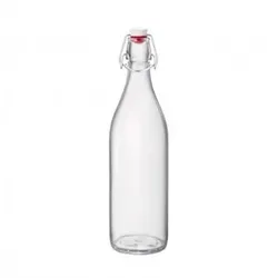 Bormioli Rocco Giara-Flasche mit Stopfen, 12er-Pack, lt 1
