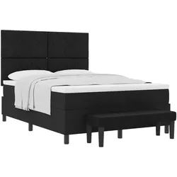 vidaXL, Boxspringbett, Boxspringbett (140 x 200 cm)