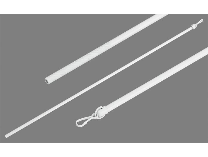Schleuderstab GOOD LIFE Prim Gr. 2, weiss (weiß), L:100cm Ø:1cm, Schleuderstäbe, Schleuderstab, für Vorhänge