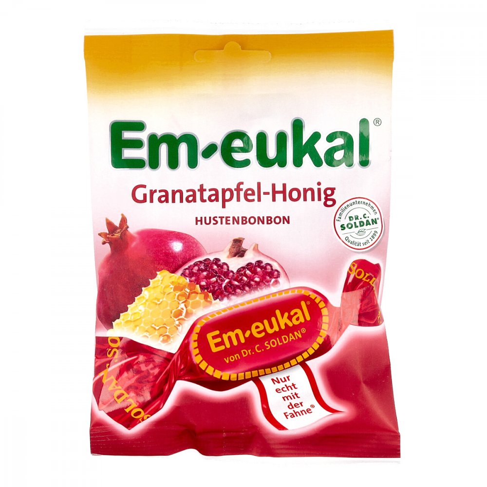 Dr. C. SOLDAN GmbH Em Eukal Bonbons Granatapfel-honig zuckerhaltig 11112794