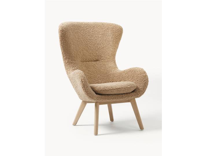 Fauteuil à oreilles en peluche Wing