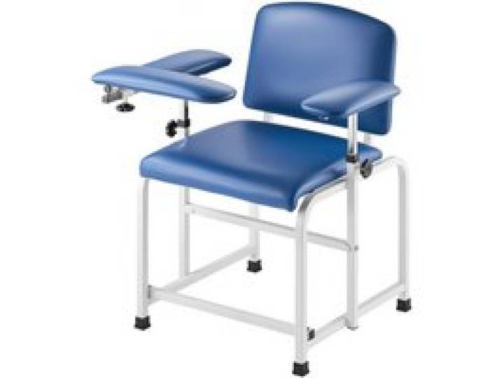 VEVOR Fauteuil de Phlébotomie, Fauteuil de Prélèvement Sanguin Médical, avec Accoudoirs Réglables, Pose-poignet Rabattable, 181 kg, Siège Rembourré, Cuir PVC, pour Hôpitaux, Laboratoires, Cliniques