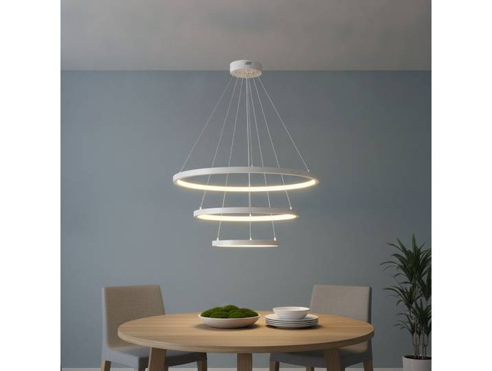 Witte hanglamp Empatia design triple Lyora - 110256