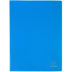 Exacompta Sichtmappe aus flexiblem Polypropylen 500μ, 100 Hüllen, Kristall, OPAK - A4