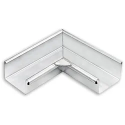 Rinnenwinkel Grömo Inneneck 90°, Kastenform, Aluminium, verschiedene Größen (Ausführung: Nenngröße 280)