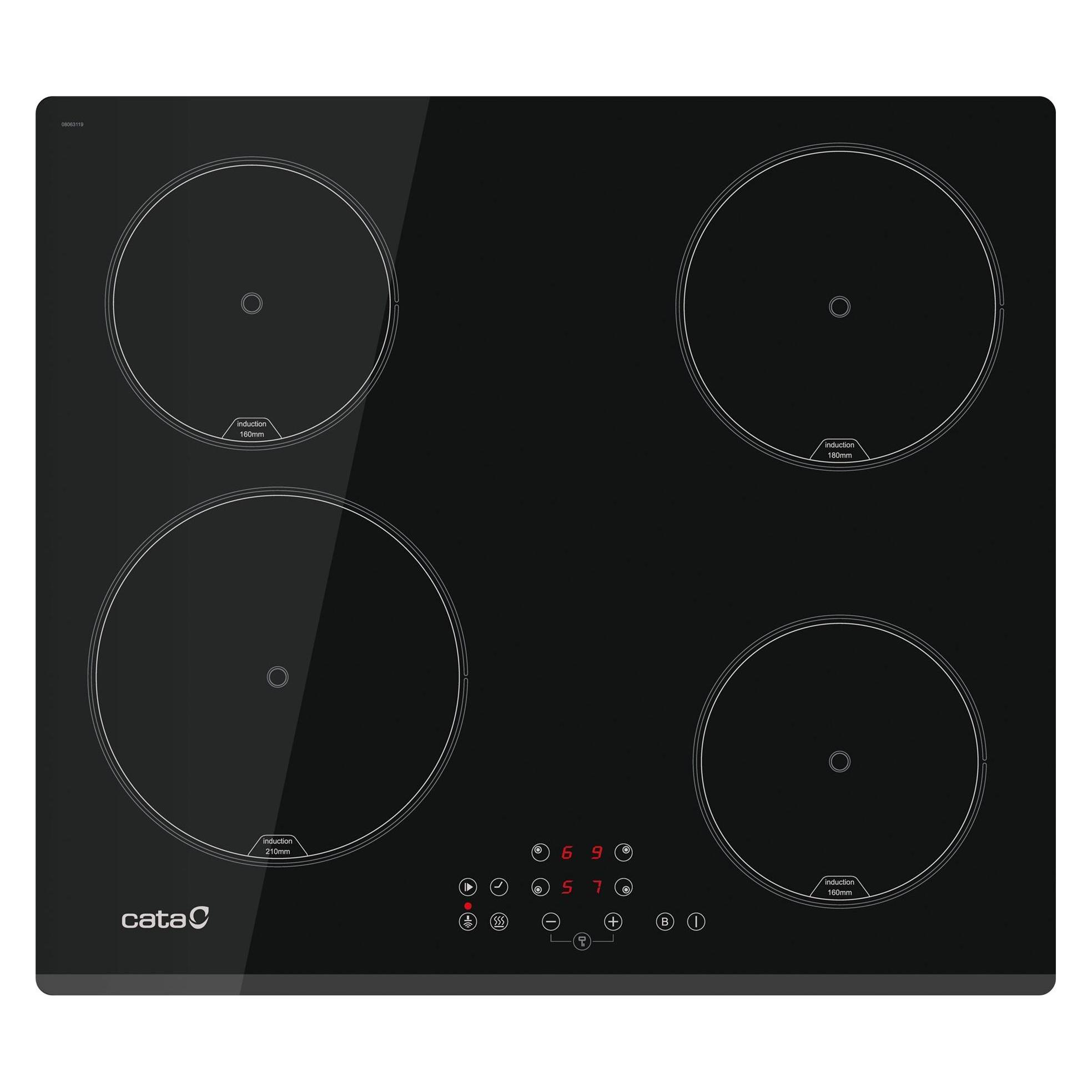 Cata IB 6324 E2 BK (59 cm, Induktionskochfeld) (08063119)