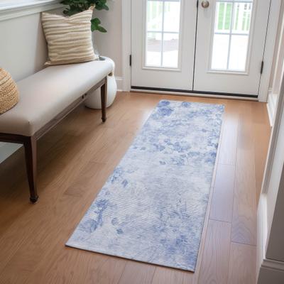 Addison Rugs Machine Washable Indoor/ Outdoor Chantille Vanishing Floral Rug