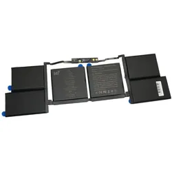 BTI 610-00533-BTI (6 Zellen, 8700 mAh), Notebook Akku, Schwarz