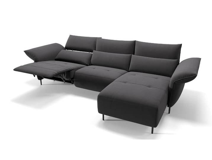Stoff Ecksofa BOSA L-Form Herz-Waage-Funktion Sitzecke Eckcouch
