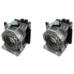 Codalux Beamerlampe für PANASONIC ET-LAD310W, ET-LAD310AW (2 LAMPS SET), UHM/HS Lampe mit Gehäuse, Beamerlampe