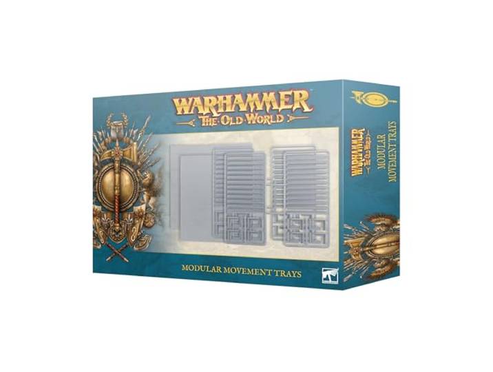 Games Workshop - Warhammer - De Oude Wereld: Modulaire Bewegingsdienbladen, Grijs
