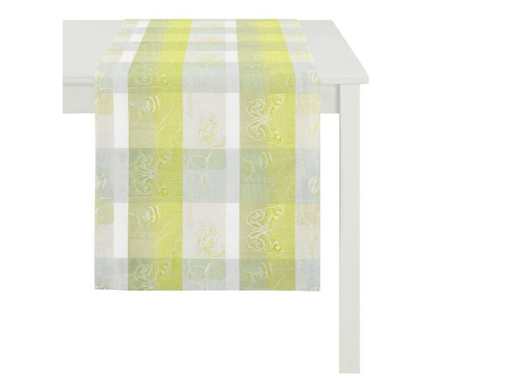 Chemin de table Summer Garden I 48 x 175 cm Vert/Vert