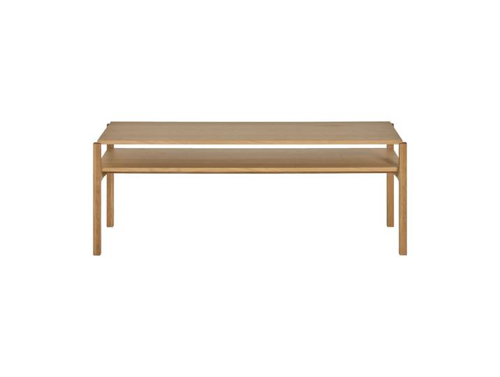 1898 Lid Couchtisch Eiche weiß pigmentiert, 125×50 cm