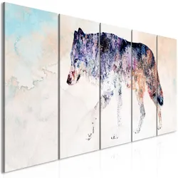 KUNSTDRUCK Bunt 225/90 cm