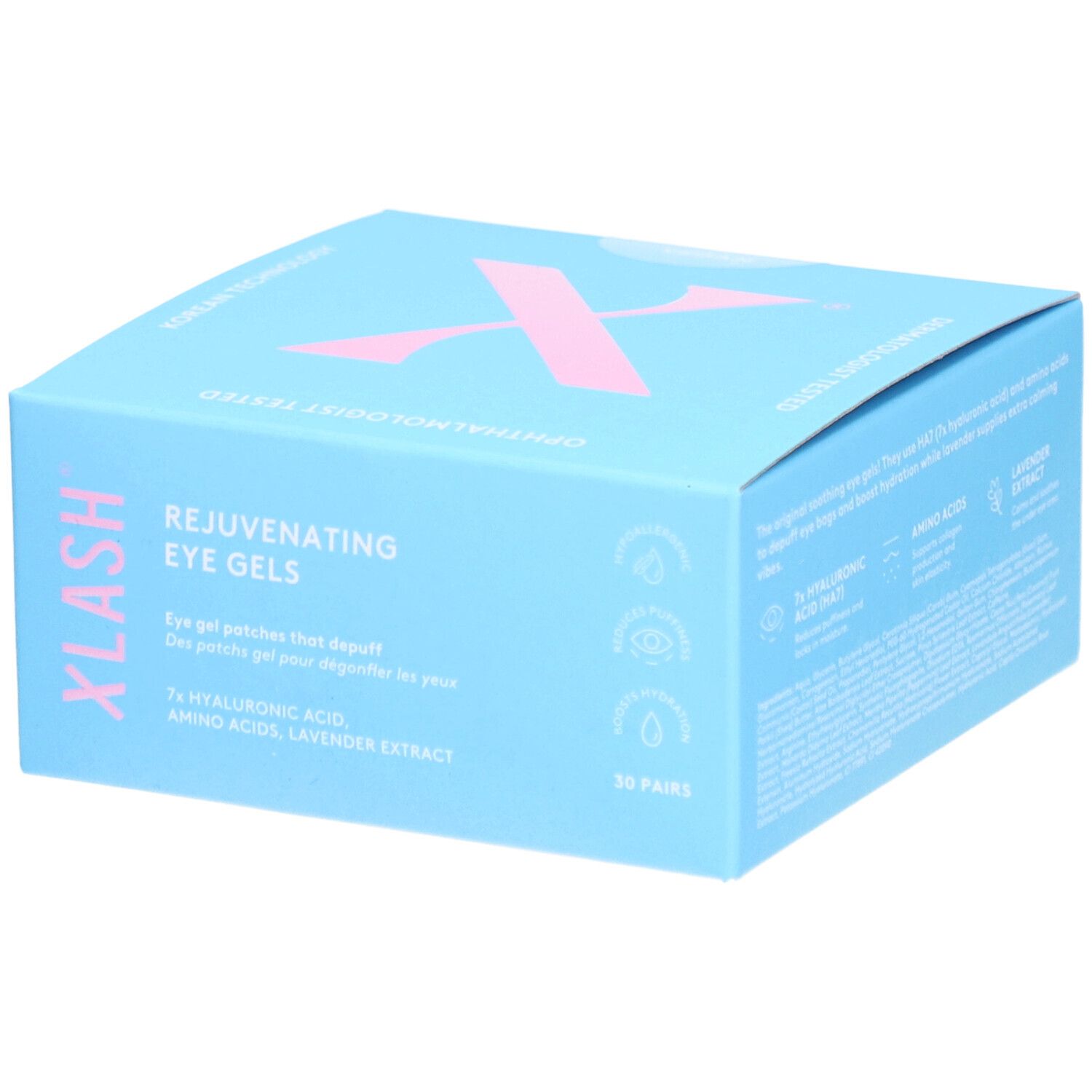 Xlash Rejuvenating Eye Gels 5 g 30 St Pads
