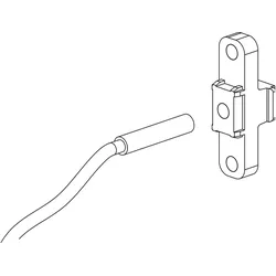 GU, Zubehör Türbeschlag, HS Verschlussüberwachung Schema A mit Kabel 4 m braun