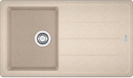 Franke Basis - Fragranit Spülbecken BFG 611-86, 860x500 mm, sand 114.0494.914