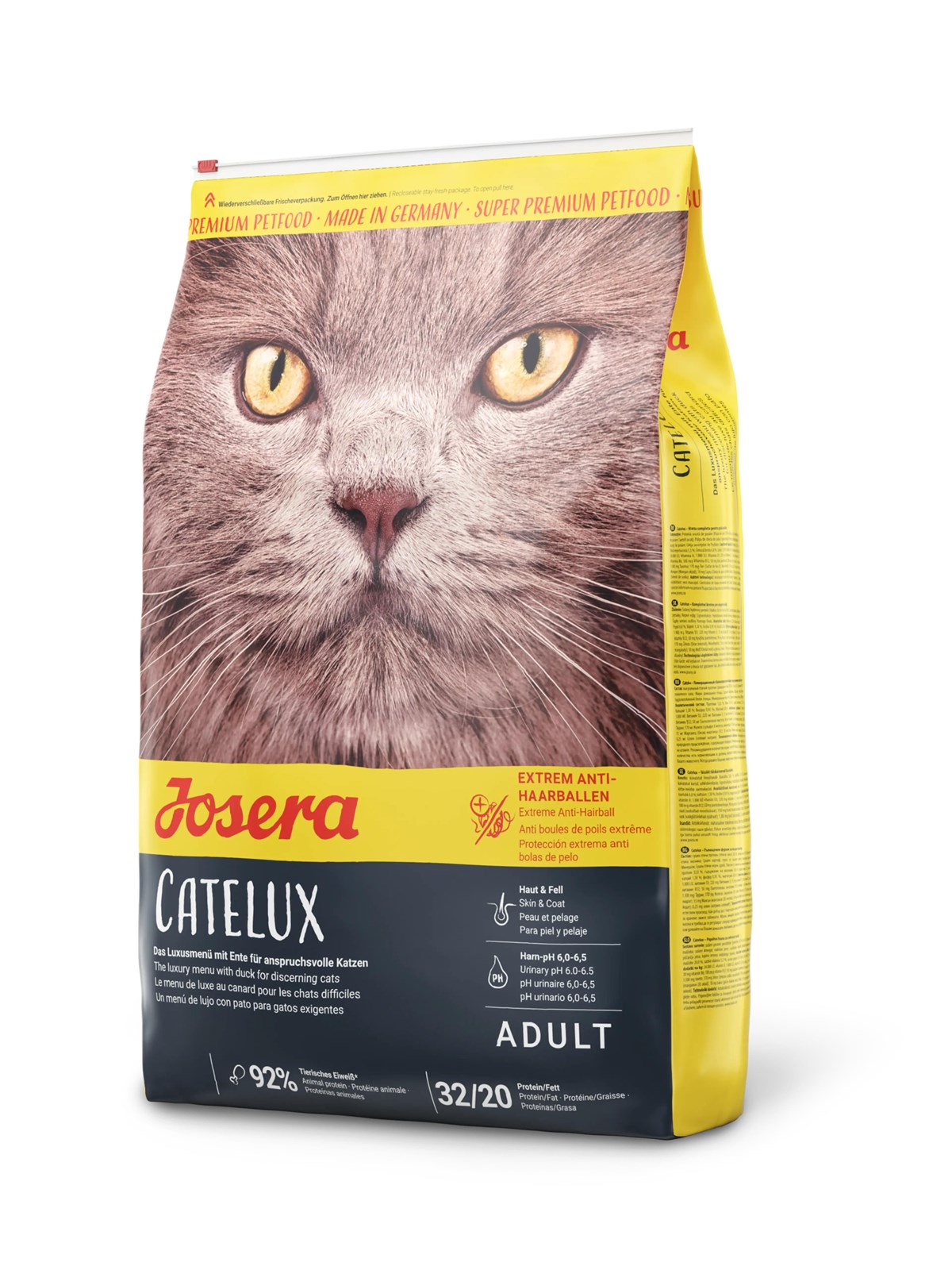 JOSERA Catelux Extreme Anti-Hairball Cat Food 10kg