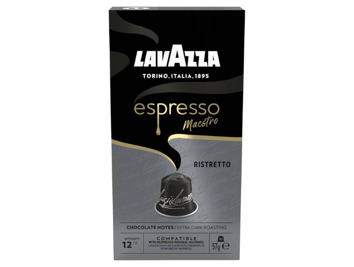 Lavazza Espresso Maestro Ristretto Koffiecapsules - 10 stuks, 57 g